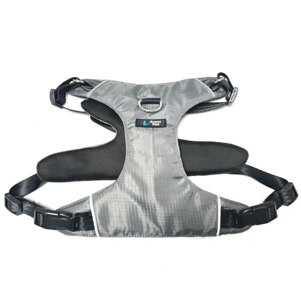 Gray Classic Air Mesh Dog Harness