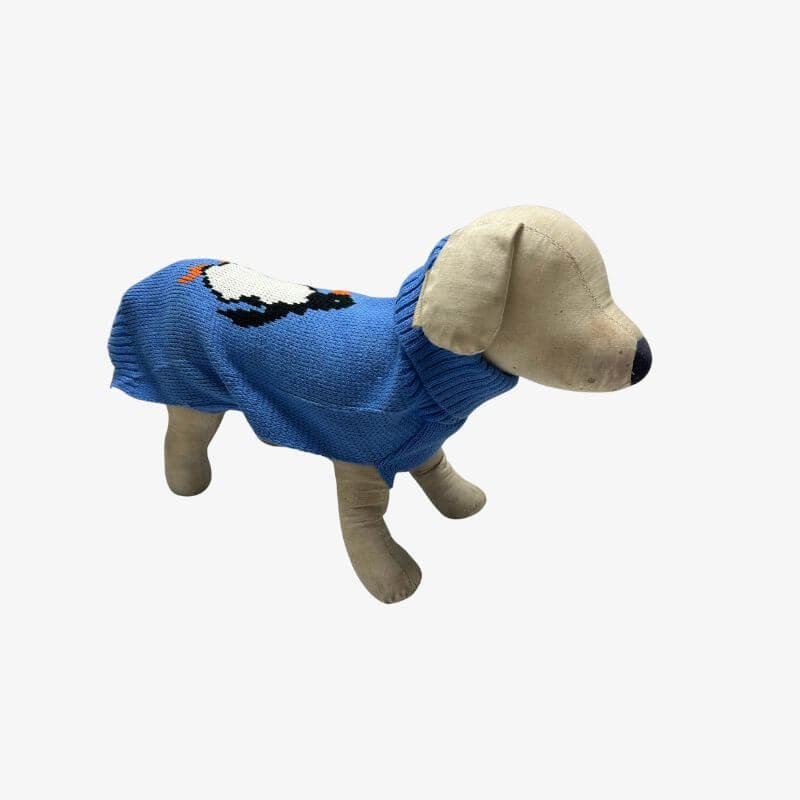 Buy Penguin Print Dog Sweater